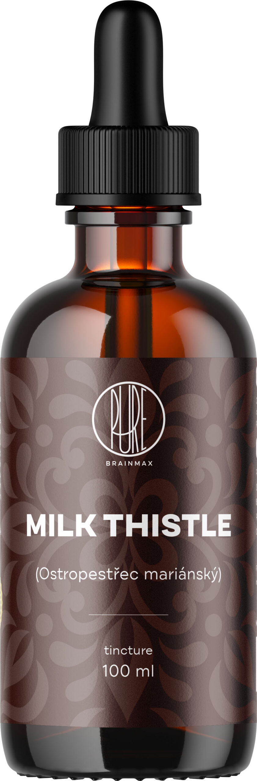 BrainMax Pure Ostropestřec mariánský, tinktura 1:1, 100 ml
