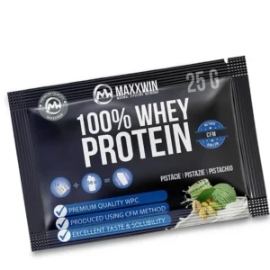 Maxxwin Protein 100% Whey 80, pistácie, 25 g