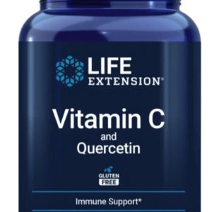 Life Extension Vitamin C a Quercetin Phytosome, kyselina askorbová s kvercetinem, 60 tablet