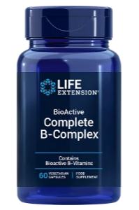 Life Extension BioActive Complete B-Complex, 60 rostlinných kapslí