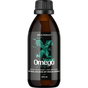 BrainMax Vegan Omega 3, tekutá, 275 ml