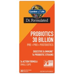 Garden of Life Dr. Formulated Probiotics, 30 miliard CFU, 30 kapslí