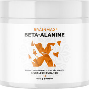BrainMax Beta-alanine, beta alanin v prášku, 400 g