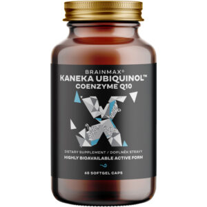 BrainMax Koenzym Q10 Ubiquinol Kaneka 100 mg, 60 softgelových kapslí