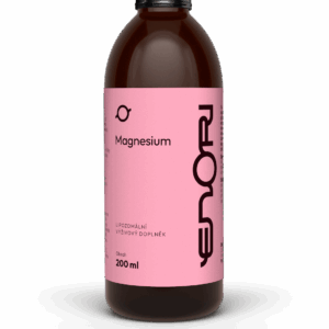 Enori lipozomální Magnésium, hořčík citrát a malát, 200 ml
