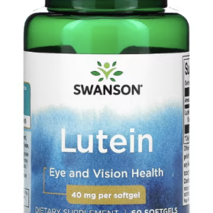 Swanson Lutein, 40 mg, 60 softgelových kapslí