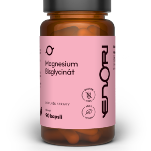Enori Magnesium Bisglycinát, hořčík bisglycinát, 90 kapslí