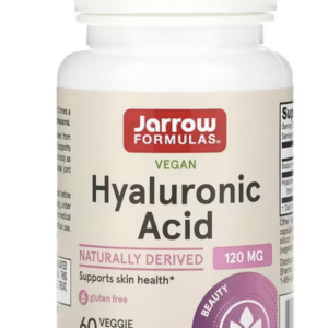 Jarrow Formulas Hyaluronic Acid, kyselina hyaluronová 120 mg, 60 kapslí