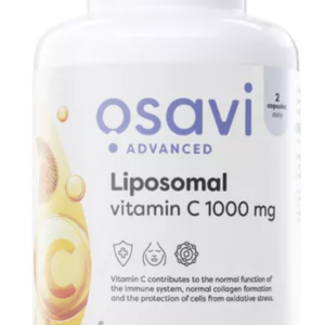 Osavi Liposomal Vitamin C, lipozomální kyselina askorbová 1000 mg, 120 kapslí