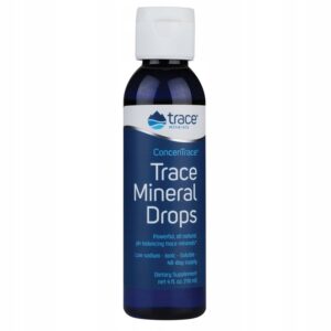 Trace Minerals ConcenTrace, hořčík a draslík v kapkách, 118 ml
