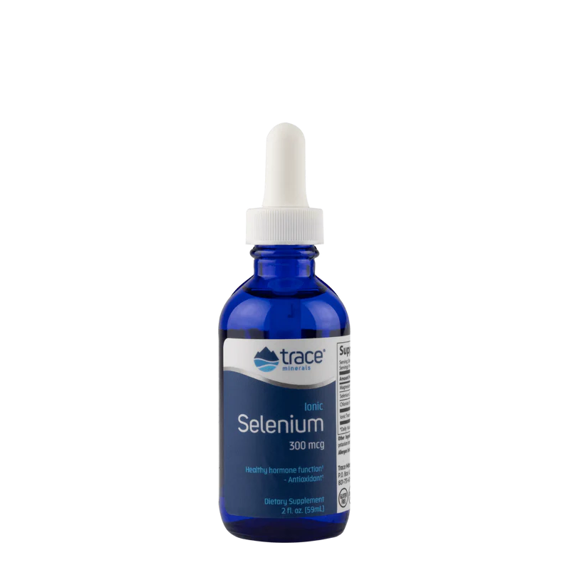 Trace Minerals Ionic Selenium, tekutý selen, 300 µg, 59 ml