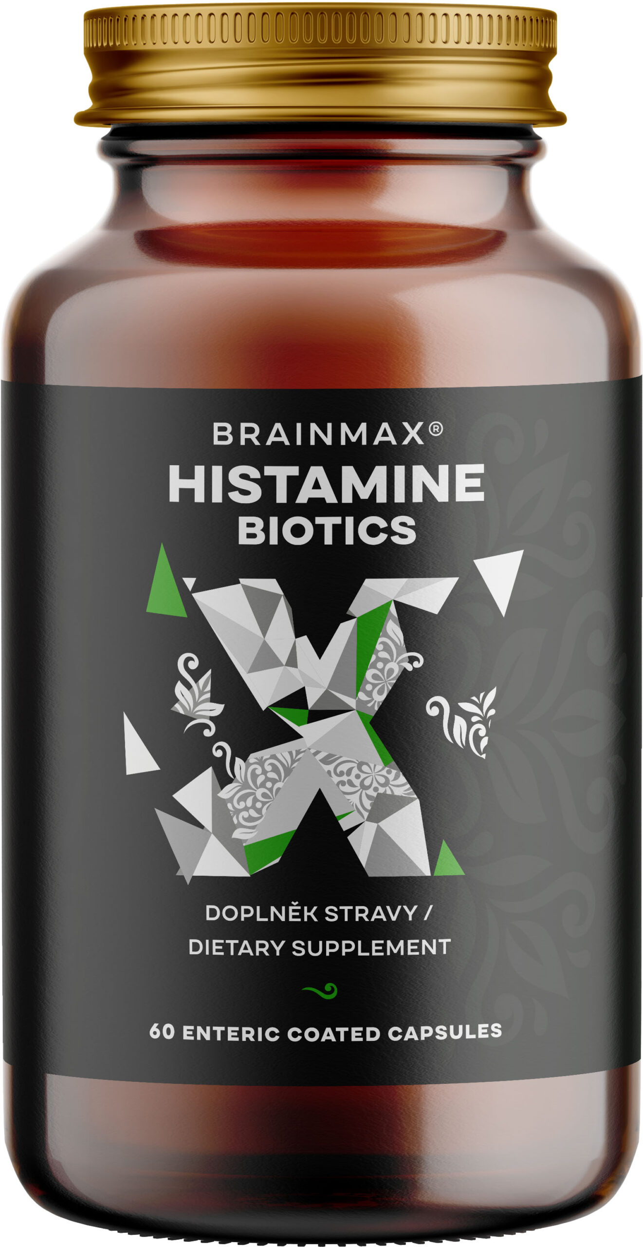 BrainMax Histamine Biotics, bifidobacterium a laktobacily, 60 enterosolventních kapslí