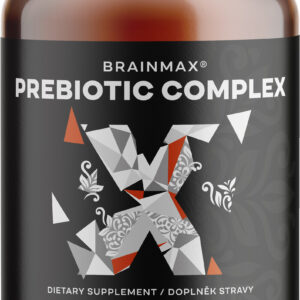 BrainMax Prebiotic Complex, psyllium, inulin a pektin, BIO, 100 rostlinných kapslí
