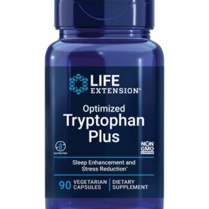Life Extension Optimized Tryptophan Plus, 90 rostlinných kapslí