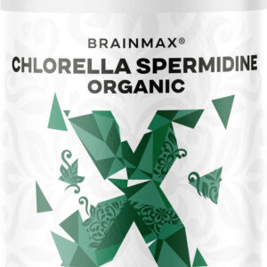BrainMax Chlorella Spermidine Organic, BIO chlorella se spermidinem, 500 tablet