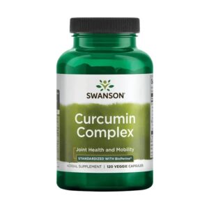 Swanson Curcumin Complex, kurkuma s BioPerine, 350 mg, 120 kapslí