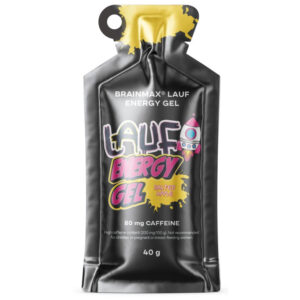 BrainMax Lauf Energy Gel s kofeinem, slané jablko, 40 g