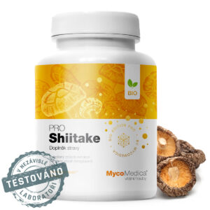 MycoMedica Shiitake PRO extrakt, 90 rostlinných kapslí