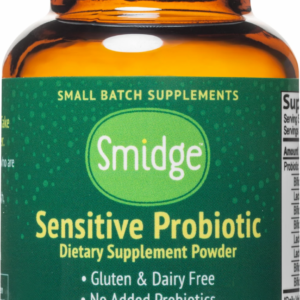 Smidge Sensitive Probiotika v prášku, 3 miliardy CFU, 20 g
