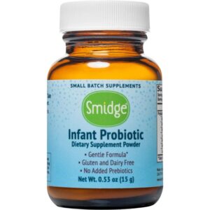 Smidge Infant Probiotic, probiotika pro kojence v prášku, 15 g