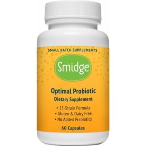 Smidge Optimal Probiotika, 13 kmenů, 60 rostlinných kapslí