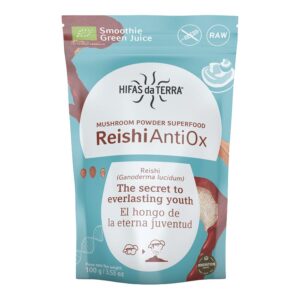 Hifas da Terra ReishiAntiOx, reishi v prášku, BIO, 100 g