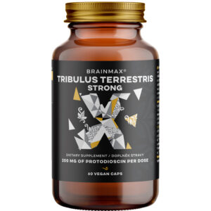 BrainMax Tribulus Terrestris Strong, kotvičník zemní, 60 rostlinných kapslí