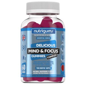 Nutrigums Mind & Focus Complex, 60 želé bonbonů