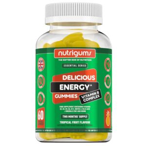Nutrigums Energy Vitamin B Complex, B-komplex v želé, 60 kusů
