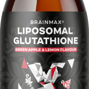 BrainMax Liquid Liposomal Glutathione, jablko a citron, 400 mg, 250 ml