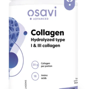 Osavi Collagen Hydrolyzed, hydrolyzovaný kolagen typ I a III, 600 g