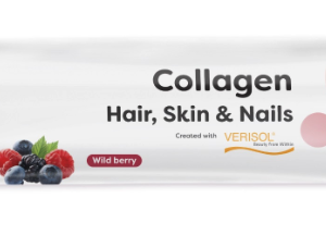 Osavi Collagen Hair, Skin & Nails Wild berry, kolagenové peptidy Verisol, sáček 5 g
