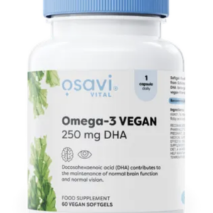 Osavi Omega-3 Vegan, 60 softgel kapslí