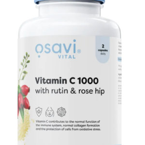 Osavi Vitamin C s rutinem a šípkem, 1000 mg, 120 veganských kapslí