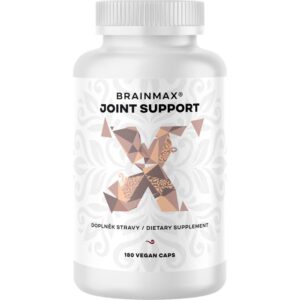 BrainMax Joint Support, glukosamin sulfát, chondroitin a MSM, 180 rostlinných kapslí