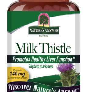 Nature's Answer Milk Thistle, ostropestřec mariánský extrakt, 120 kapslí