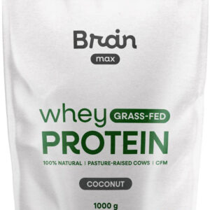 BrainMax Grass-fed Whey Protein, kokos, 1000 g