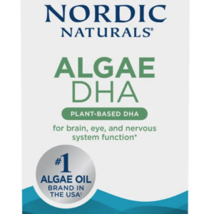 Nordic Naturals Algae DHA, olej z mořských řas, 60 kapslí