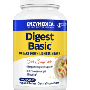 Enzymedica Digest Basic, trávicí enzymy, 30 kapslí