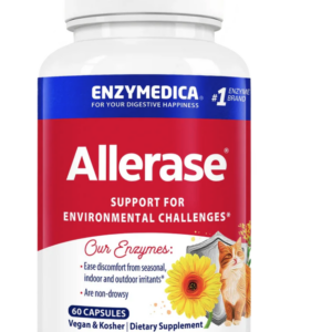 Enzymedica Allerase, trávicí enzymy, 60 kapslí