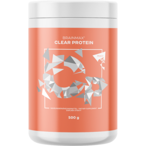 BrainMax Clear Protein, clear protein s broskví, 500 g