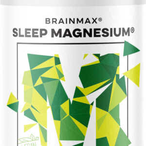 BrainMax Sleep Magnesium, hořčík, 50 rostlinných kapslí