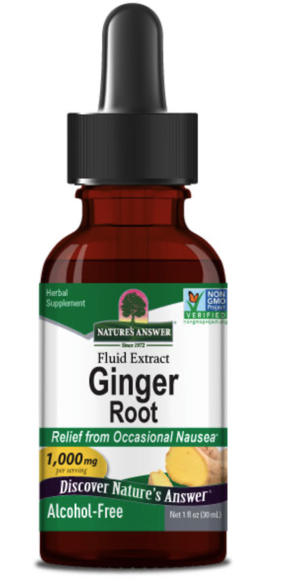Nature's Answer Ginger Root, zázvor v kapkách, 30 ml