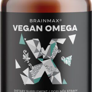 BrainMax Vegan Omega 3, olej z řas, 90 kapslí