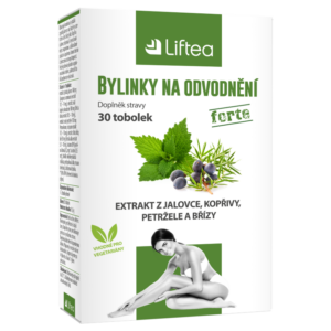 Liftea Bylinky na odvodnění, s kyselinou listovou, 30 tobolek
