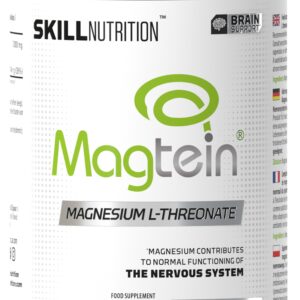 Skill Nutrition Magnesium L-treonát, hořčík treonát Magtein, 90 kapslí
