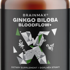 BrainMax Ginkgo Biloba Bloodflow+, 60 rostlinných kapslí
