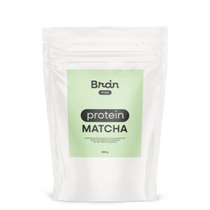BrainMax Matcha Protein, protein s matchou, BIO, 500 g