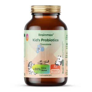 BrainMax Kid's Probiotics, bifidobacterium a laktobacily pro děti, 40 dražé