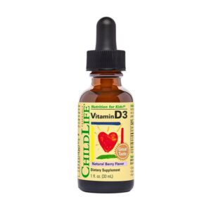 ChildLife Essentials Vitamin D3, lesní plody, kapky, 30 ml